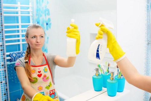 Cleaner handling recyclables with a focus on sustainability