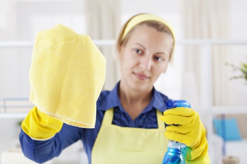 Professional office cleaning for an Earlscourt workplace reception area