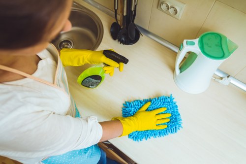 Commercial after builders cleaning in Earlscourt after refurbishment