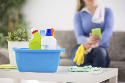Move-in cleaning for a commercial space in Earlscourt before opening