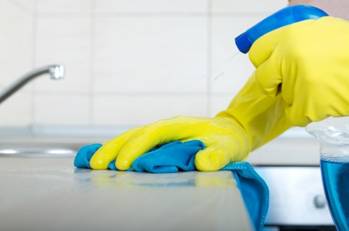 Deep mattress cleaning service with stain treatment