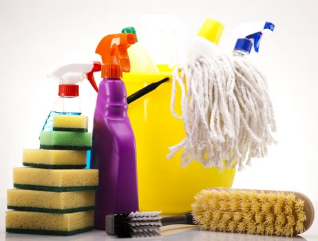 Local cleaners preparing an Earlscourt property for final inspection